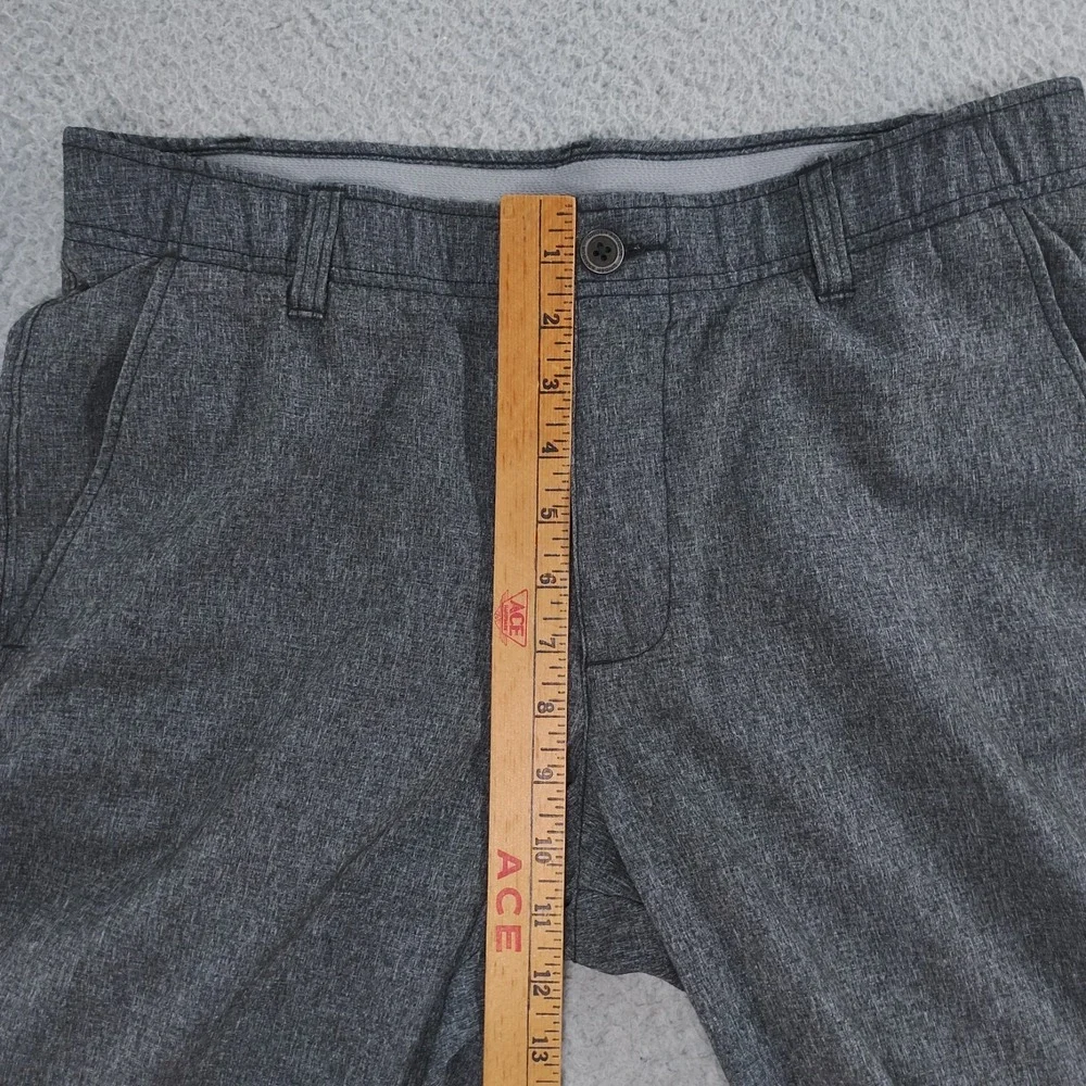 Under armour Pants Mens 34x32 Gray Golf Straight Leg Flat Front Performance Read
